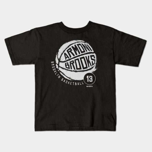 Armoni Brooks Brooklyn Basketball Kids T-Shirt by TodosRigatSot